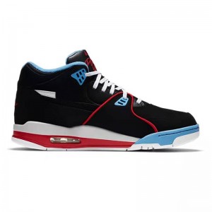 Air Flight 89 Black Blue Red Basketball Shoes Outdoor