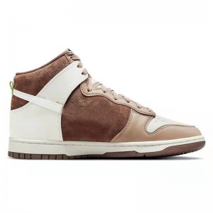 Dunk High Retro PRM Light Chocolate Casual Shoes Good For Walking