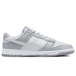 Dunk Low Two Tone Gray Track Shoes Com Order