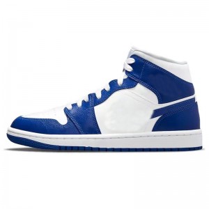 Jordan 1 Mid 'Kentucky Blue' G Fashion Sport Fashion Shoes