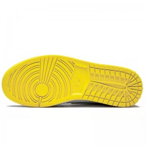 Jordan 1 Mid SE 'Yellow Toe' Mga Sapatos nga Isport nga Makahimo Nimo nga Taas