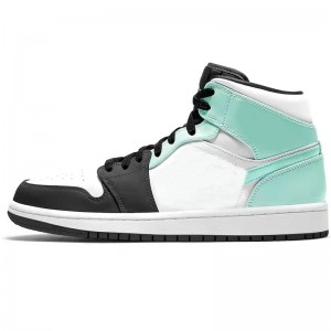Jordan 1 Mid ‘Island Green’ G Fashion Sport Fashion Shoes