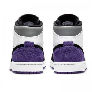 Jordan 1 Mid Varsity Violet Chaussures De Basket Low Cut