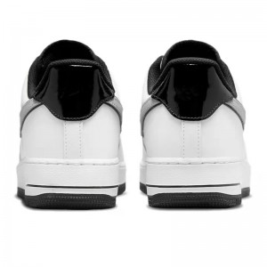 Air Force1 LV8 Sepatu Kasual Putih Hitam Untuk Remaja
