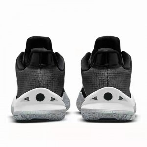 Deseño de zapatos de baloncesto Kyrie Low 4 negro gris