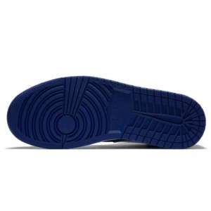 Jordan 1 Mid 'White Deep Royal Blue' Basketball Shoes Per ghjucà