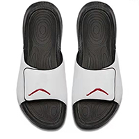 Jordan Hydro 6 Slide ‘White Red’ Casual Shoes With Jeans