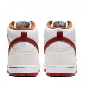SB Dunk High Team Crimson Casual Shoes Komportable