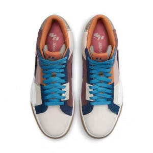 SB Zoom Blazer Mid PRM Cashmere Mosaic Casual Shoes To Aar