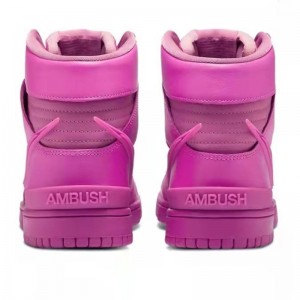 AMBUSH x Dunk High Cosmic Fuchsia ретро чевли за продажба преку Интернет