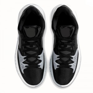 Kyrie Low 4 Black grey Basketball Shoes Design