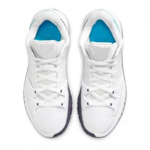 Kyrie Low 4 Biela modrá Basketbalová obuv vo výpredaji Best