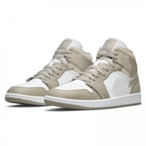 Jordan 1 Mid ‘Linen’ Number 1 Sport Shoes Brand