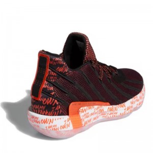 Най-добрите баскетболни обувки Dame 7 GCA Black Orange