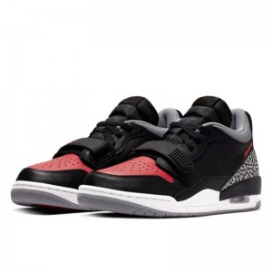 Jordan Legacy 312 low Bred Cement Basketball Chaussures Hommes Taille