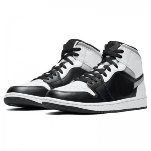 Jordan 1 Mid White Shadow Trainer Shoes Classic