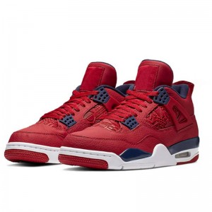 Jordan 4 FIBA ​​Gym Red Sport Shoes Cheap