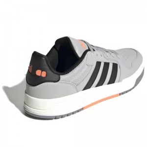 ad neo Entrap Gray Black Orange Meaning Of A Casual Shoes