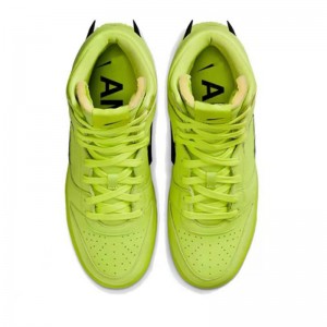 AMBUSH x Dunk High Flash Lime Casual Shoes Ụdị