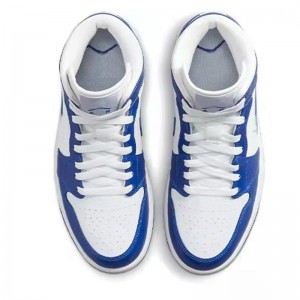Jordan 1 Mid 'Kentucky Blue' G Fashion รองเท้าแฟชั่นสปอร์ต