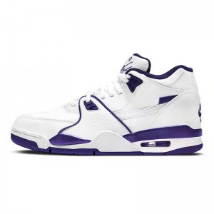 ជើងហោះហើរ Air Flight 89 Court Purple Basketball កើនឡើងខ្ពស់។