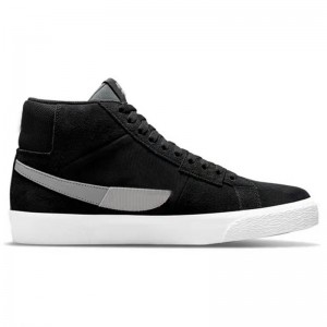 SB Zoom Blazer Mid Black Grey Casual Shoes In Style 2021