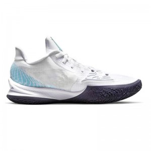 Kyrie Low 4 Wyt blauwe Basketball Shoes Te keap Best