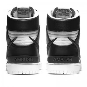 Czarne buty do koszykówki AMBUSH x Dunk High Mix N Match