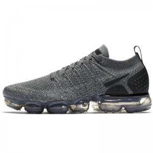 Air Vapormax Flyknit 2 ‘Wolf Grey’ Running Shoes Quality