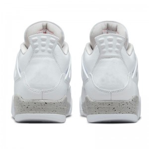 Jordan 4 Retro White Oreo Track Shoes Dokokin