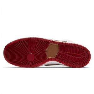 SB Dunk High Team Crimson Casual Shoes Comfortable