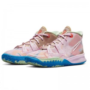 Kyrie 7 '1 World 1 People' Regal Pink Basketball Shoes Colorful