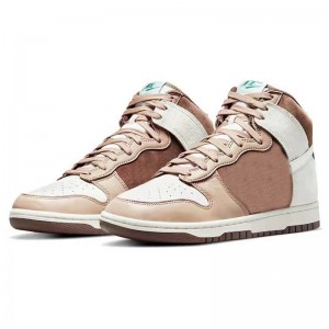 Dunk High Retro PRM Light Chocolate Casual Shoes Good For Walking