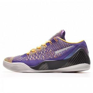 Kobe 9 low Purple Gold Basketball Shoes Best