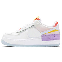 Zapatos casuales Air Force 1 Shadow 'White Hydrogen Blue' para mulleres