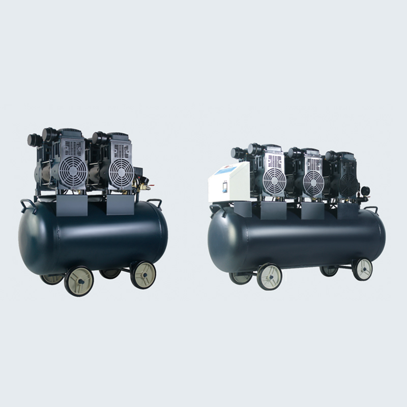 OEM/ODM Factory Piston Air Compressor - 1600W Silent Oil-free Air Compressor Hot Sell Oilless Dental Oil Free Silent Big Air Delivery Air Compressor – Wanquan