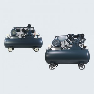 piston air compressor 7.5 KW power big air delivery high pressure