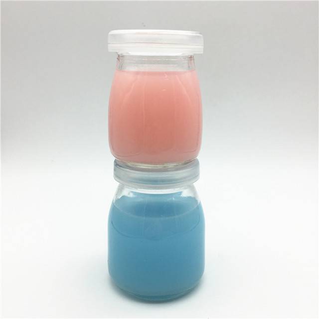 100ml 200ml  Cute jam/ yogurt/ pudding glass jar/ bottle