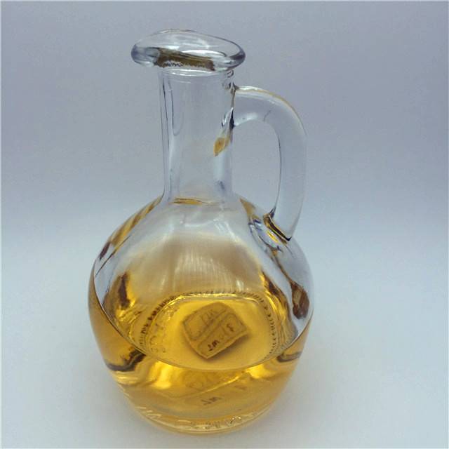 360ml 12oz glass bottle for kitchen oil with small handle