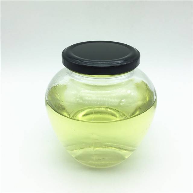 500ml empty round glass jar for jam honey pickles food grade
