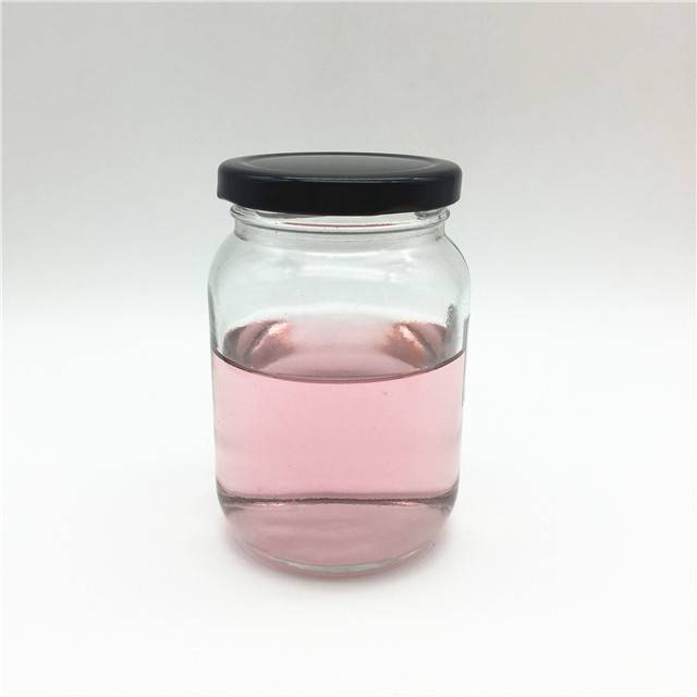 300ml 10oz round glass jar for food storage