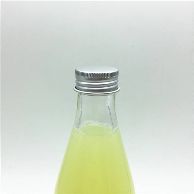 330ml glass bottle for mineral water glass water bottle with lid