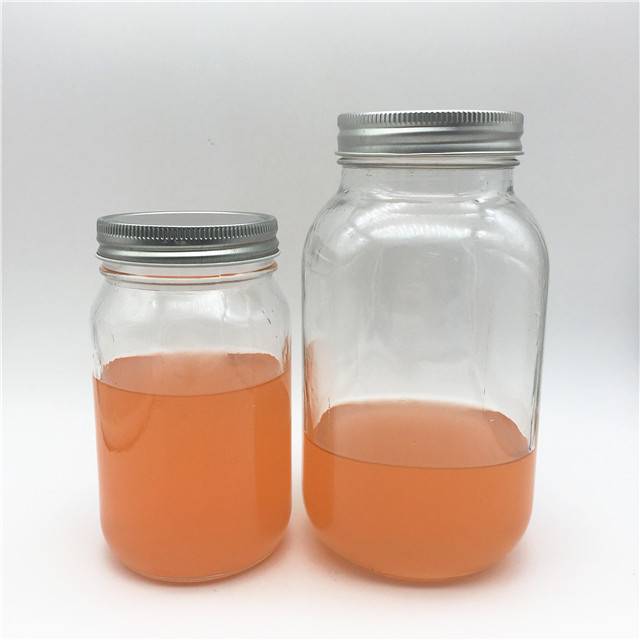 16oz 500ml 32oz 1000ml Glass Mason Jar for Food Juice Beverage