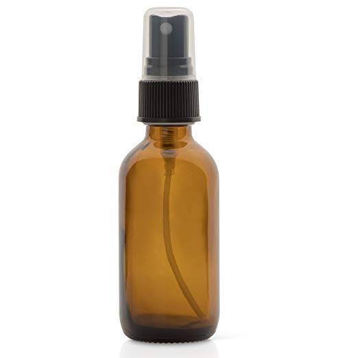 60ML 2oz Amber Glass Spray Bottles for Essential Oils