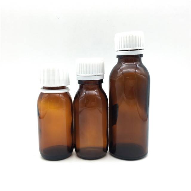 Pharmaceutical medicine glass bottle 30ml,60ml,100ml