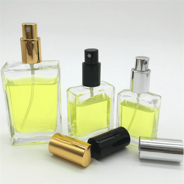 30ml 50ml 100ml   empty rectangular perfume glass bottles