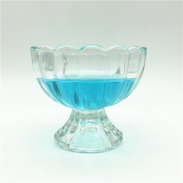 Crystal Glassware Wedding Drinkware Goblet Ice Cream mini Goblets Glass
