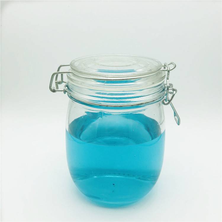 120ml ~350ml swing top glass buckle spice jar for kitchen