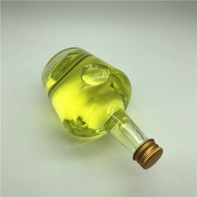 Clear 250ml glass bottles for vinegar oil packaging
