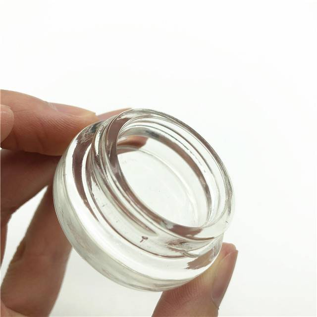 7ML Glass Jar For Cream,Make Up, Eye Shadow, Nails, Powder, Oils, Waxes, And Shatters Neatly, Paint